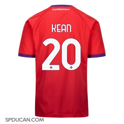 Muški Nogometni Dres Fiorentina Moise Kean #20 Rezervni 2024-25 Kratak Rukav